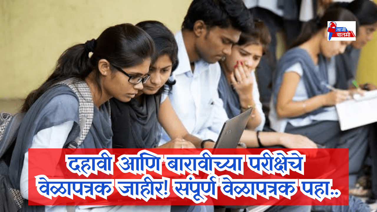 Maharashtra Board Exam 2025 timetable